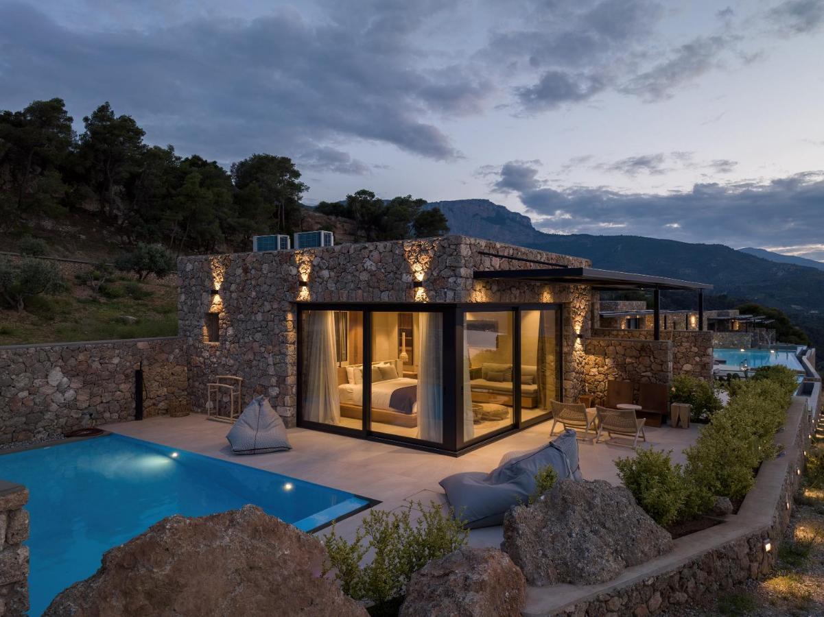 ​Le Grand Bleu Resort Derveni Exterior foto