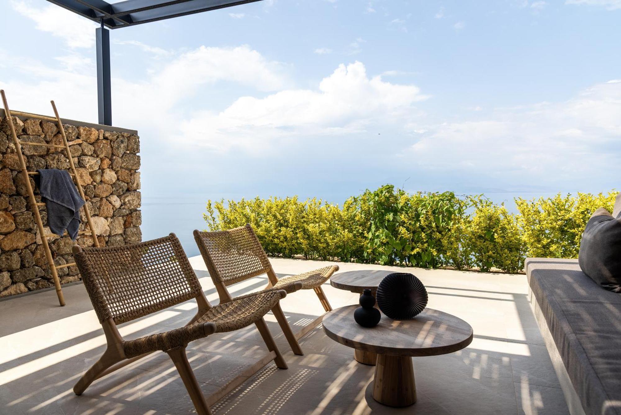 ​Le Grand Bleu Resort Derveni Exterior foto